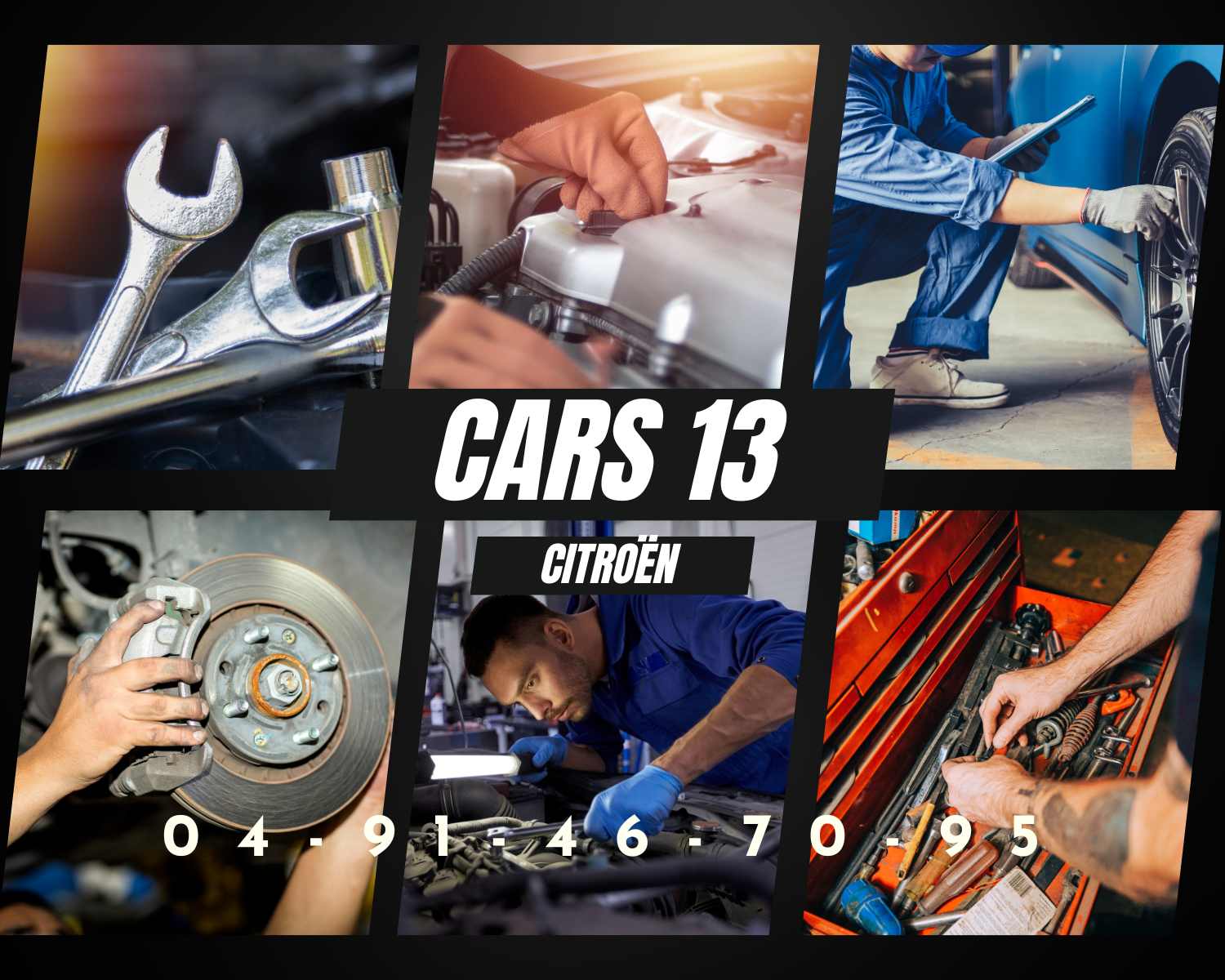 chnagement de pneus pour votre c3 avec cars 13